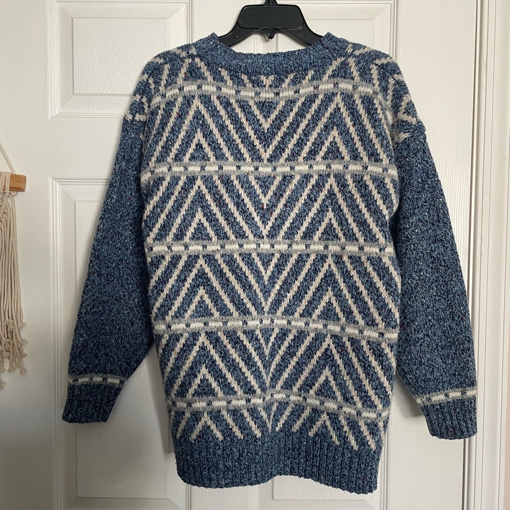 Studio Michelle Stuart Women's Home Sweet Home Cottagecore Knit Sweater Size L - Picture 5 of 5